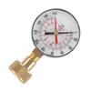 Water Pressure Gauge Aluminum Alloy Iron 0 To 200Psi Universal Water Pressure Test Gauge with 3 4 Female Hose Thread