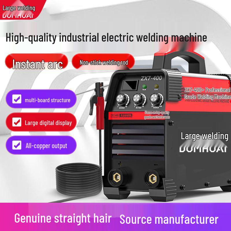 315 Dual Voltage Portable Electric Welder - High Power, Fully Automatic, Suitable for Construction and Three-Phase Household Manual Welding.