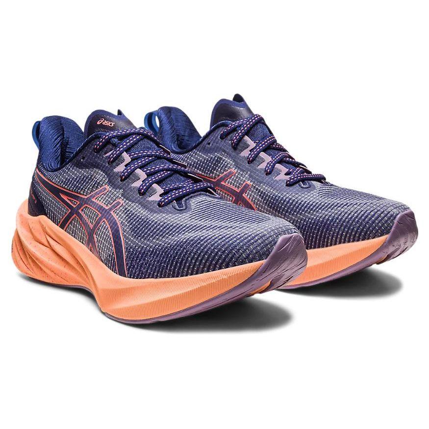 Asics Женские кроссовки Novablast 3 LE Indigo Blue Papaya 1012B410-400