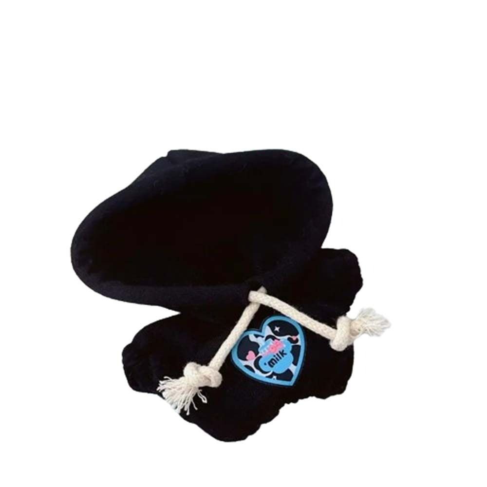 Plush Stuffed 10CM Doll Clothes Hoodies No Attributes Dolls Clothes Pink T-shirt Pants Set  Kids