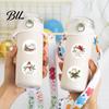 Holiday Decorative Sealing Stickers Christmas Round Stickers, Nordic Style Watercolor Labels, Festival Card Decorating Tags Envelope Decals
