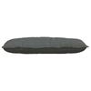Back Cushion Dark Gray 100 x 19 x 50 cm Fabric