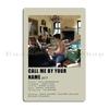 minimalist call me by your name poster Metal Mural Funny Pub Plates Custom Wall Decor Tin Sign Poster