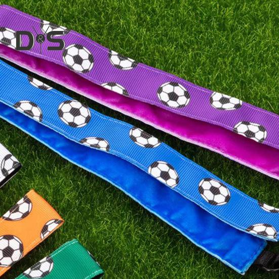 Футбольная повязка на голову, нескользящая спортивная повязка для волос для футбола, баскетбола, футбола, эластичная повязка на голову для девочек, для занятий спортом на открытом воздухе