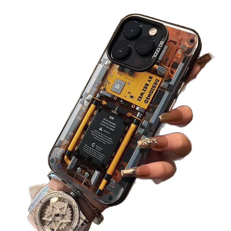Ударопрочные электронные компоненты для чехлов iPhone 13 Pro Max, 14X, 15, 16 Pro и 17