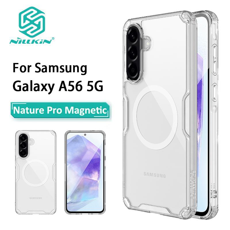 NILLKIN Для Nillkin для Samsung Galaxy A56 5G чехол для телефона Nature TPU Pro Magnetic задняя крышка Тонкий силиконовый чехол