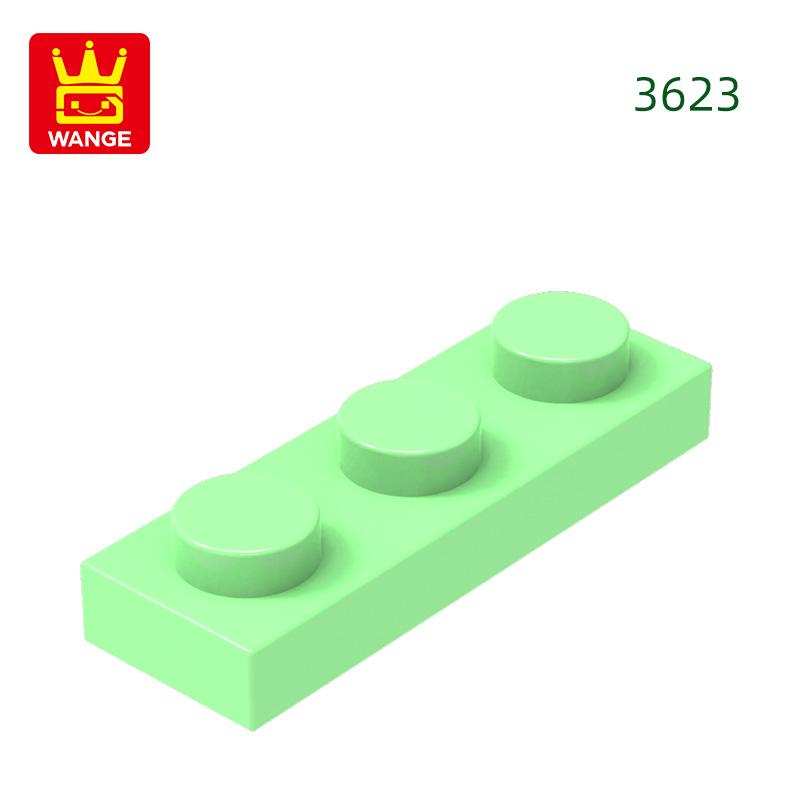 Нетоксичный 206 шт./лот 3623 Тонкий 1x3 Строительный блок Moc Классические Аксессуары Совместимый с Brick Детские Игрушки Подарочная коробка