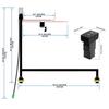 Комплекты Wiring Harness Socket Wire Connector с реле 40А и переключателем ВКЛ/ВЫКЛ H10 H12 HB3 HB4 для противотуманных фар, подходят для светодиодных рабочих фар