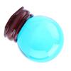 Asian Rare Natural Royal Blue Quartz Crystal Healing Ball Sphere 40mm with Stand