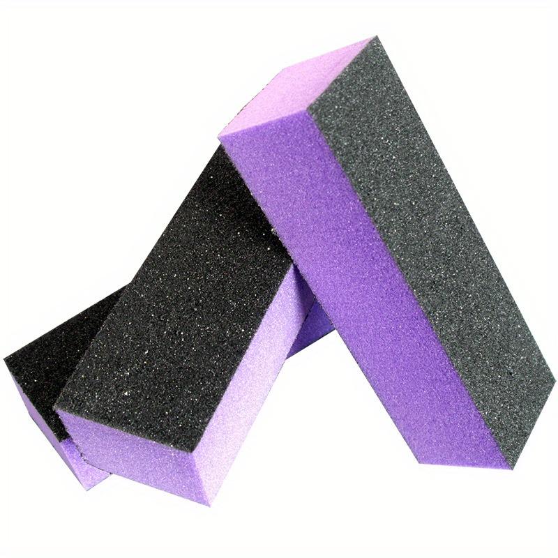 Purple Nail Buffer Block for Polishing and Shaping Nails