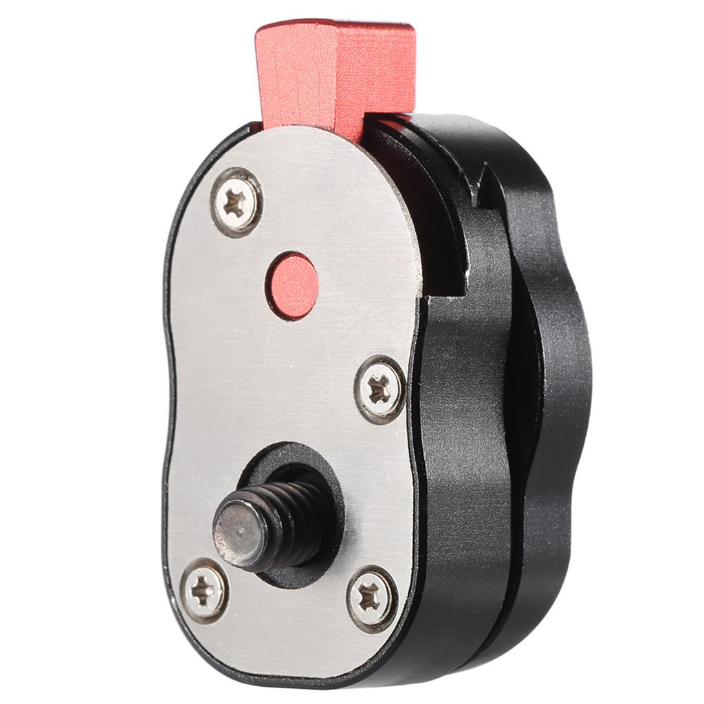 Mini Quick Release Plate for LCD Monitor Friction Aticulating Arm LED Light Camera Camcorder Rig