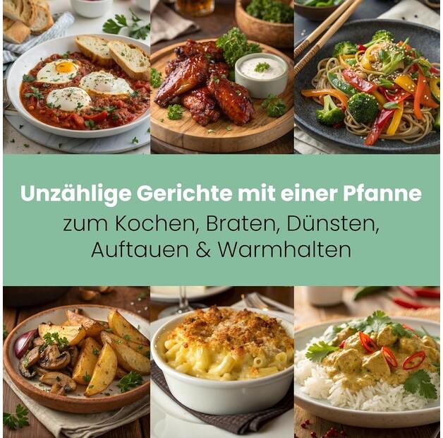 Frying Pan Clatronic PP 3570 C Partypfanne (263656)