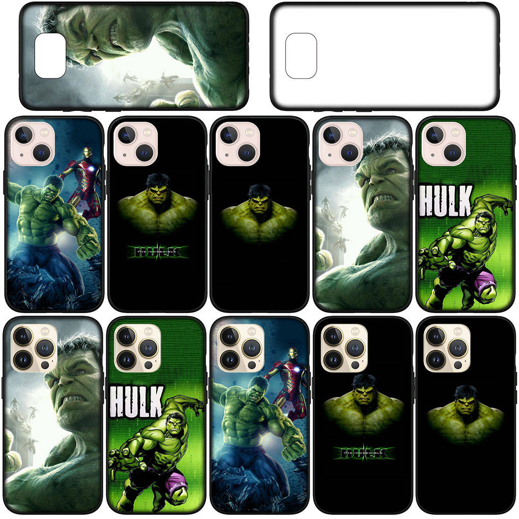 Чехол для iPhone 16 15 Xiaomi Redmi Note 14 13 12 11 Pro Max X 8 9 16e Samsung Galaxy S25 S24 S23 Moto G54 G75 G45 OPPO Huawei Hulk Marvel Чехол для телефона