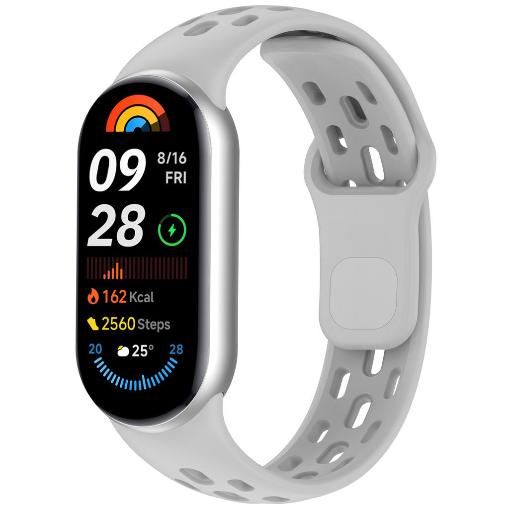 Ремешок для Xiaomi Mi Band 10 9 8 NFC Аксессуары Спортивный силиконовый браслет Ремешок для запястья ремешок pulseira correa miband Mi band 10