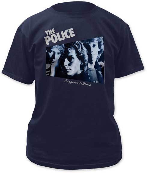 THE POLICE Reggatta De Blanc T SHIRT S-M-L-XL-2XL New Official Impact Merch