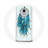 Case for Samsung Galaxy A6 2018 Dream Catcher Blue White Background