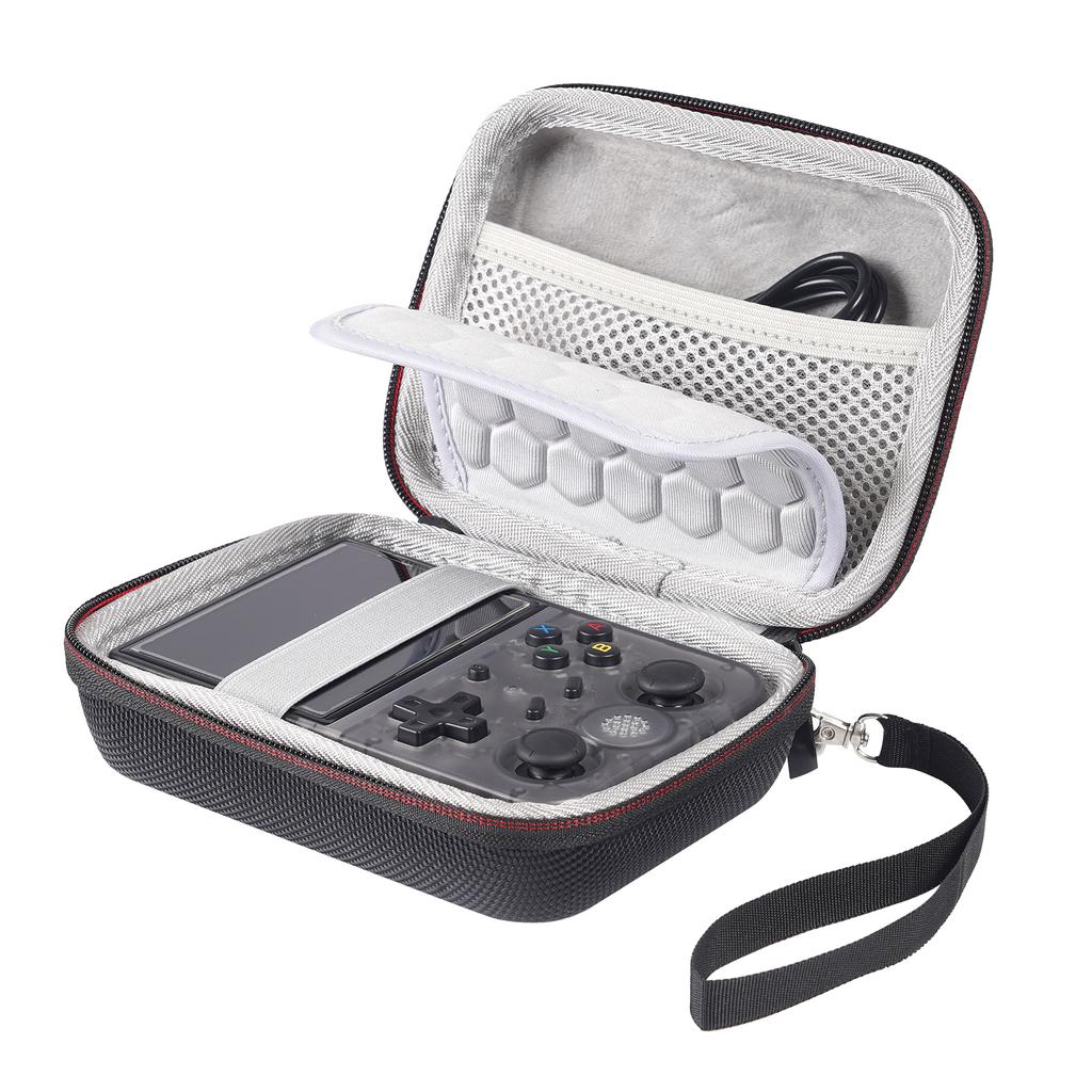 Handbag Storage Case for RG353V RG35XX RG353VS Retro Handheld Game Console Storage Bag Shockproof Travel Carrying Pouch