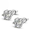 Six-Claw Stud Earrings Women'S Korean Version Temperament Diamond-Encrusted Ear Jewelry