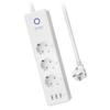 Gosund P1 Smart Power Strip -3 Smart Outlets -3 USB Ports Compatible with Alexa Google Assistant