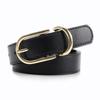 Modern Alloy Ladies Belt With Classic Buckle For Casual Jeans And Office Attire