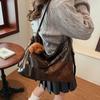 Large Capacity Tote Bag Women's 2025 New Niche Design Shoulder Messenger Bag High-end Trendy Fashion Bag