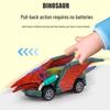 Douyin Kids Dinosaur Pull-Back Car Toy Model for Boys