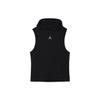 Retro Round Neck Letter Logo Foam Print Quick-Dry Knit Sleeveless Tank Top Men Tops Black DZ0572-010