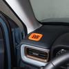 2PCS Orange Inner Dashboard Air Outlet Trim Frame For Ford Maverick -