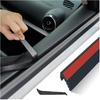 Погодная уплотнительная лента для окон автомобиля 13 футов с клейкой основой, Звукоизоляционная V-образная погодная уплотнительная лента для окон автомобиля с инструментом для снятия отделки, Универсальная резиновая уплотнительная лента