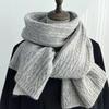 Scarf for Women In Autumn and Winter New Thickened Shawl Warm Knitted Scarf Trendy