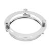 7 Inch Motorcycle Headlight Adapter Round Mounting Ring Bracket Head Lamp Adapter Silver