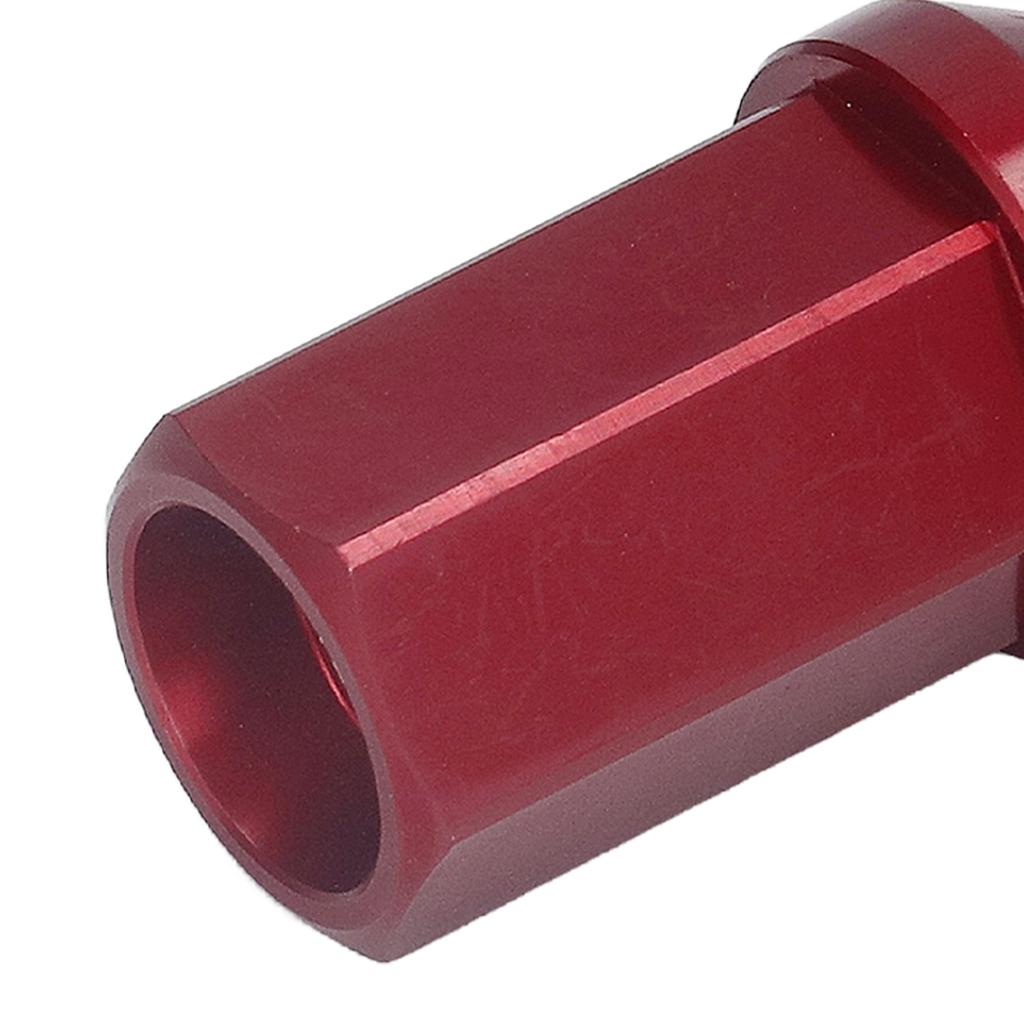 M12x1.5 Lug Nuts with Socket Adapter Aluminum Alloy 42mm   19Hex for JDM Racing   Replacement for  