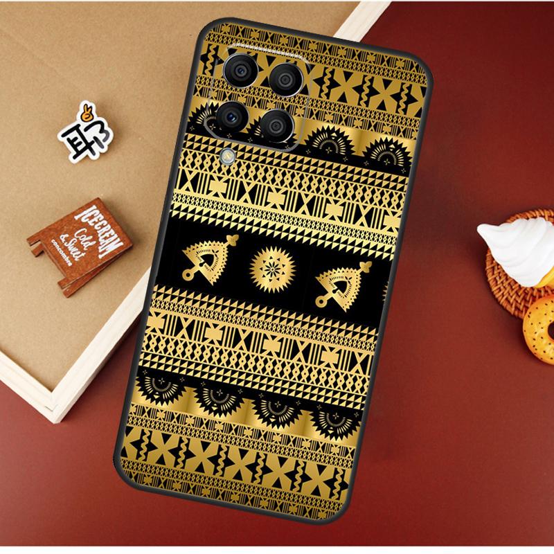 Фиджийский чехол-тубус Маси Тапа для Samsung Galaxy M13 M53 M51 M31 M11 M14 M34 M54 M12 M32 M52 M16 M36 M56 M15 M35 M55