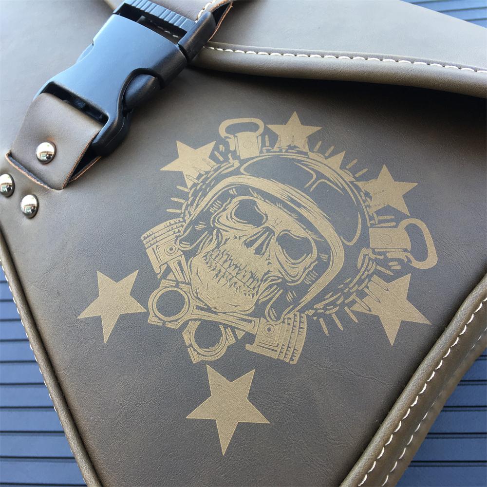 Мотоциклетные седельные сумки из искусственной кожи, сумка для маятника, седельные сумки, боковые сумки для инструментов для хранения для Sportster 883 1200XL