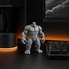 3D-печатная статуя гориллы из камня, Мускулистая фигурка из камня с тяжелым основанием, Креативный декор для стола, Украшение для домашнего офиса, Уникальный подарок для мужчин и мальчиков
