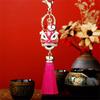 Ancient Mascot Lion Wake Keychain Chinese Style Lion Dance Keychain   Women Bags Holder