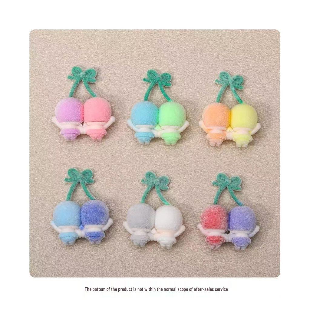 Смоляная мультяшная фигурка «Плачущая вишня» – Милое украшение для стола и автомобиля