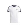 Originals Trefoil Letter Logo Print Crew Neck Short Sleeve T-Shirt Men Tops White IA4846