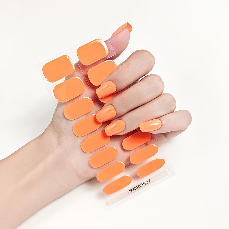 New Solid-color Nail Gel Stickers, Nail Stickers, Nail Stickers, Light Therapy Lamps, Gel Nail Stickers