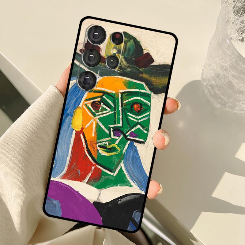 Чехол Picasso Abstract Art для Samsung Galaxy S25 Ultra S21 S22 S23 S24 Ultra S9 S10 Plus S20 FE S25 FE Задняя крышка