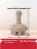 Oak Wooden Meridian Massage Brush - Full Body Muscle Soothing & Activation Tool