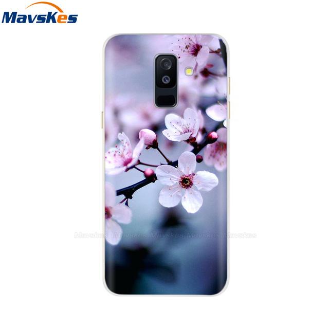 Силиконовый чехол для Samsung Galaxy A6, чехол для двух SIM-карт, Sm A600 A600f, чехол для Samsung A6 Plus A605 A605f, чехол