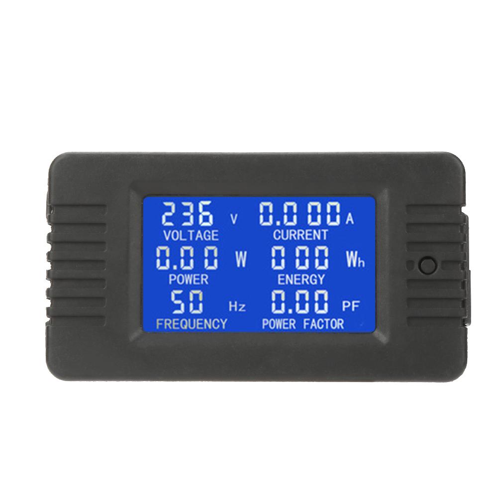 PEACEFAIR PZEM‑022 AC Digital Meter Power Energy Voltage Current Test With Closed Type CT 100A