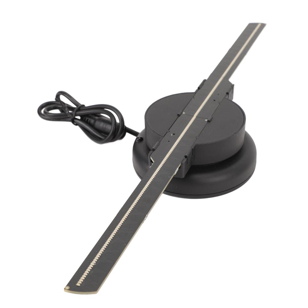 3D Hologram Fan 3D Holographic Projector Advertising Display Fan with 224LED Beads Remote Control