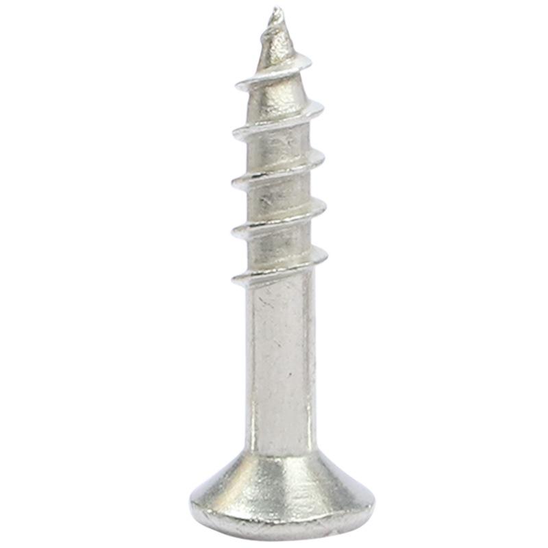 Удлиненные шурупы по дереву из нержавеющей стали M5 304 для ДВП и дерева, саморезы-гвозди с зубьями по дереву.