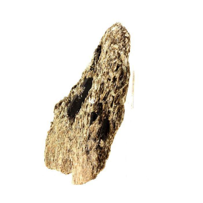 Pierres et Minéraux. Tourmaline Dravite + Muscovite. 1119.00 ct. Lombardie, Italie.