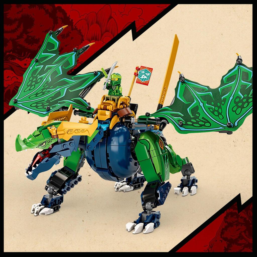 LEGO Ninjago Lloyd's Legendary Dragon 71766 Игрушечный блок Present Dragon Ninja Ninja Мальчики от 8 лет и старше