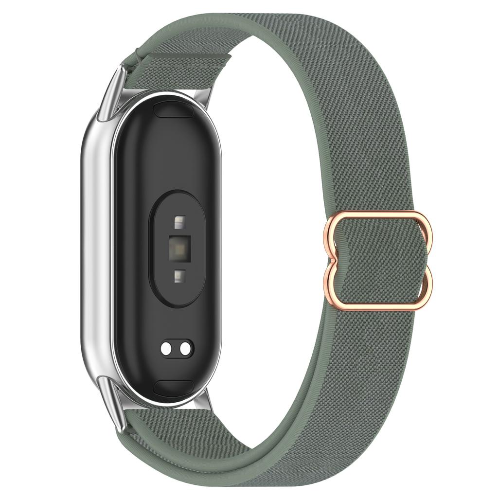 Scrunchie Straps for Xiaomi Mi Band 9 8 Strap accessories Elastic Nylon Loop Replacement correa bracelet Miband9 Miband8 bands