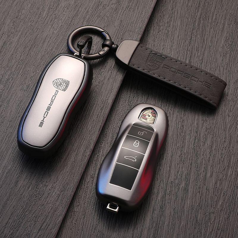 Модный TPU Чехол-Брелок для Умного Ключа Автомобиля Защитная Оболочка для Porsche Cayenne 718 MACAN Panamera 911 Macan Boxster Cayman Аксессуары