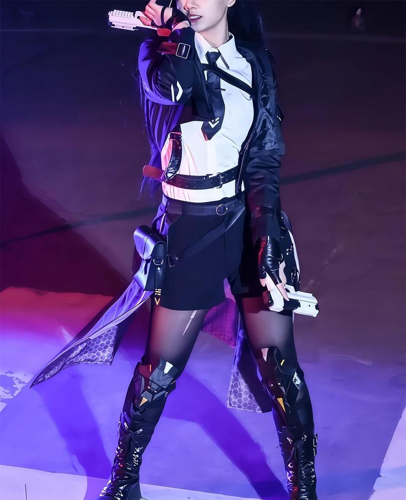 Koi To Shinsou Cosplay Protagonist and Female Protagonist Shinsou Hunter Koi Shinsou Cosplay Combat Uniform Popular Game Costume That Cuts Through the